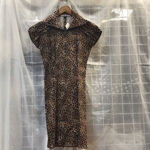 Brown decorative dress